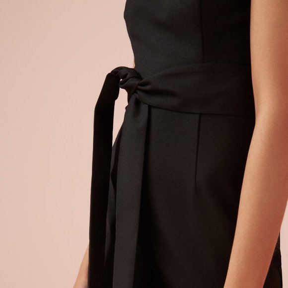 Finders Keepers One Shoulder Black Dress - Picture 4 of 8